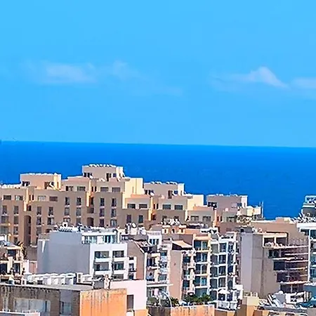 アパート Spinola Court With Pool And Close To Beach St Julians Center